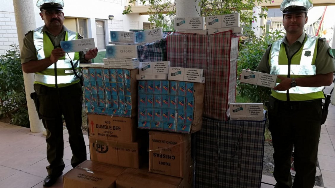 Arica: Carabineros decomisó 6.000 fuegos artificiales en el sector de Cuya