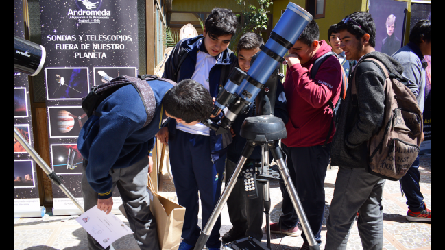 Copiapó: Estudiante ganó concurso y visitó centro de divulgación astronómica