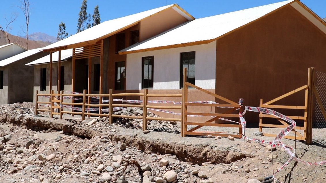 En Alto del Carmen recibirán viviendas las familias afectadas por aluviones del 2015