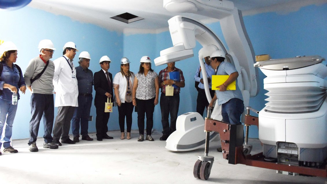 Nuevo angiógrafo del Hospital de Arica estará operativo el primer semestre de 2019