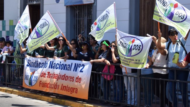 Trabajadoras de Fundación Integra radicalizarán movilizaciones con paro nacional indefinido