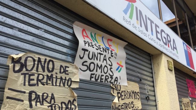 Funcionarias de Integra se tomaron la dirección regional en Valdivia