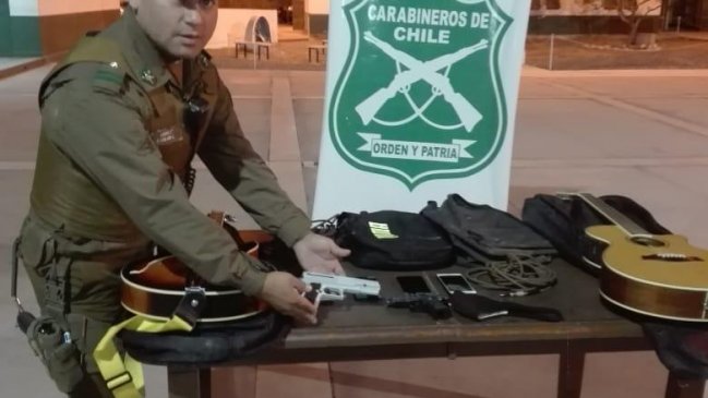 Detienen a menores de edad acusados de robo de instrumentos musicales en Alto Hospicio
