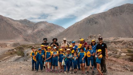   Niños de Tocopilla visitaron desembocadura del Río Loa 