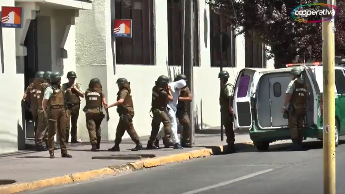 Onemi desconocía violento simulacro de asalto en sucursal bancaria de Linares