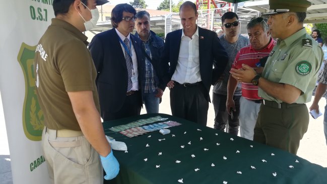 Ñuble: Carabineros desbarató 91 puntos de venta de drogas durante el 2018