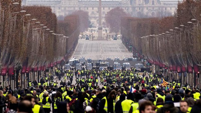 Francia: Asistencia a quinta jornada de protestas de 
