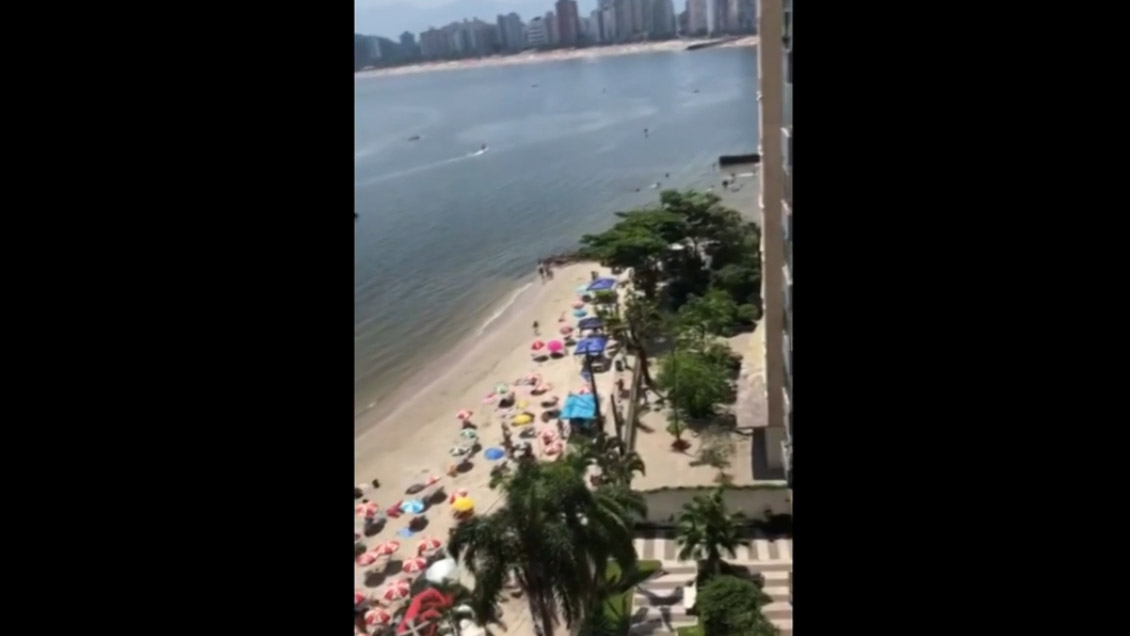 Brasil: Tiroteo en una playa dejó un muerto y al menos un herido