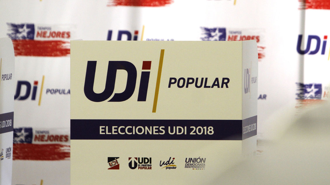 Este domingo se desarrolla la elección de directiva de la UDI