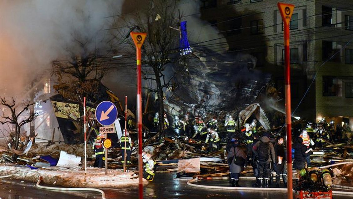 Japón: Explosión en restaurante de Sapporo deja 40 heridos