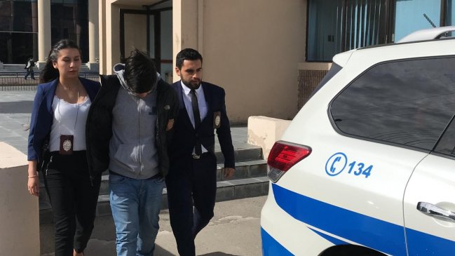 Joven acusado de violar a su ex polola quedó en prisión preventiva