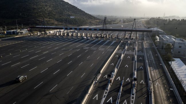 MOP puso fecha para el fin de las barreras de peajes en la Ruta 68