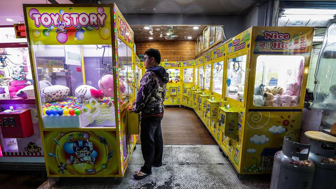 La fiebre de las máquinas de peluches sacude Taiwán y crea 100 mil empleos