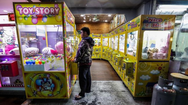 La fiebre de las máquinas de peluches sacude Taiwán y crea 100 mil empleos
