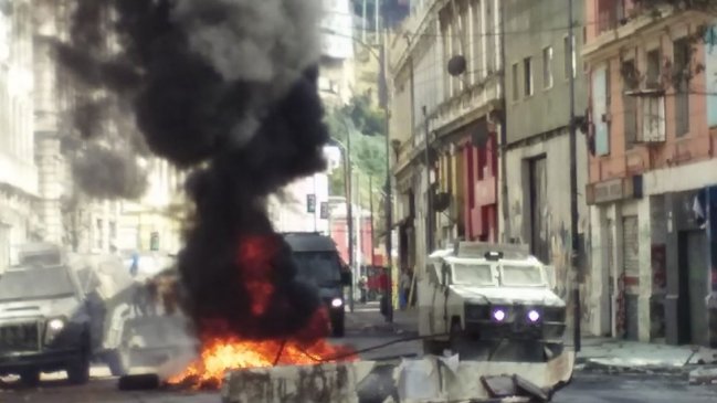 Nuevos incidentes en Valparaíso por paro portuario