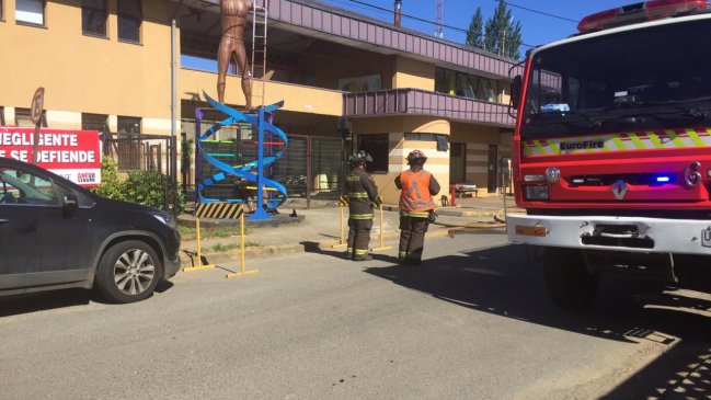 Principio de incendio afectó a recinto del Sename en Valdivia