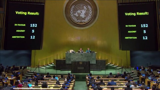 Asamblea General de la ONU ratificó Pacto Migratorio, Chile se abstuvo