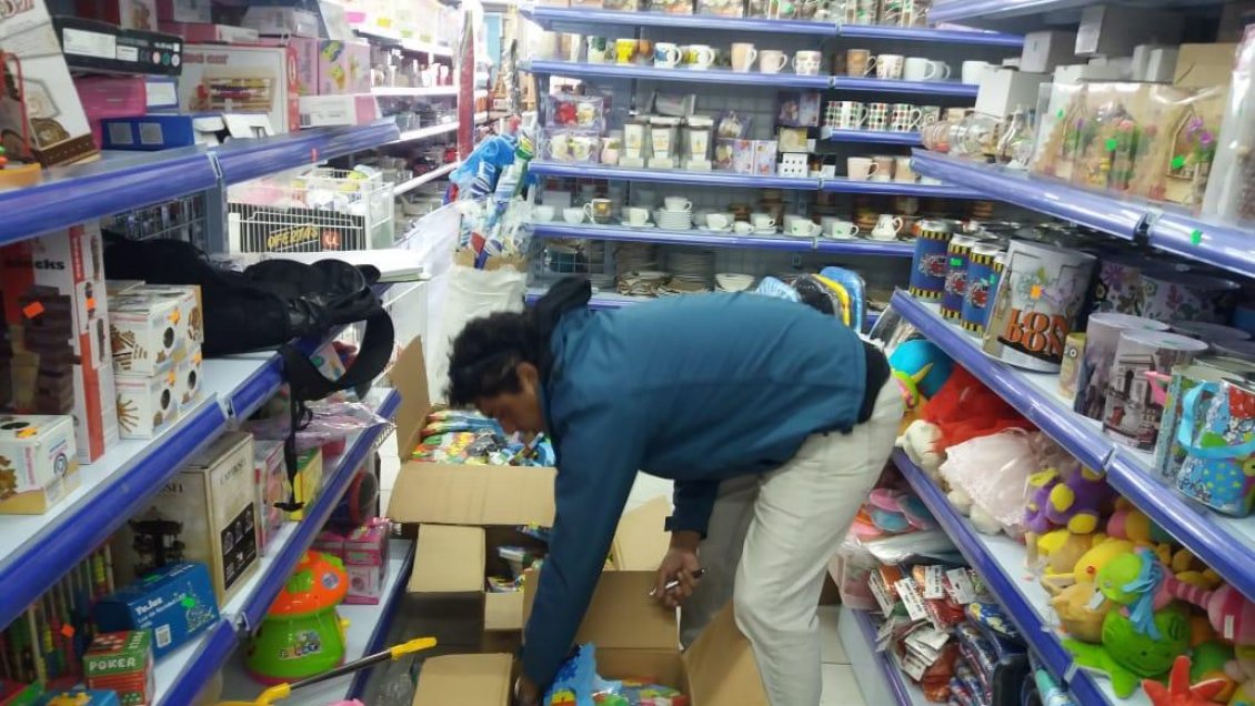 La Unión: Decomisan juguetes por irregularidades en su etiquetado