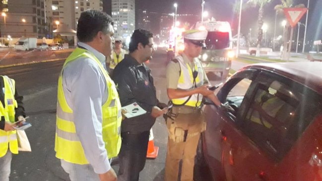 Intensificarán controles a conductores por fiestas de fin de año en Iquique