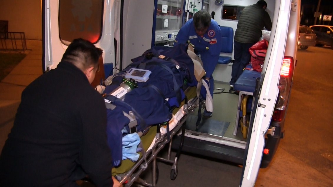 Helicóptero capotó y cayó al mar en cercanías de Isla Picton