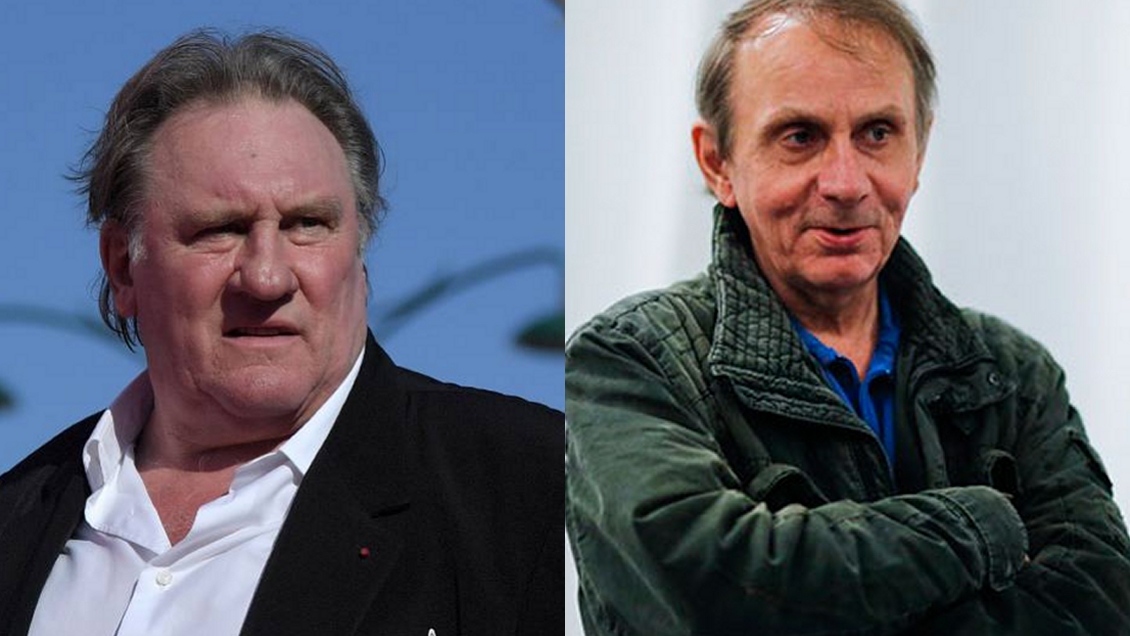 Depardieu y Houellebecq actuarán juntos en un filme francés