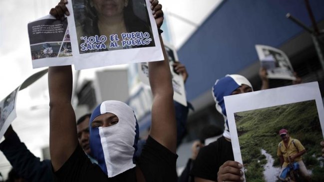 Chile solidariza con pueblo de Nicaragua 