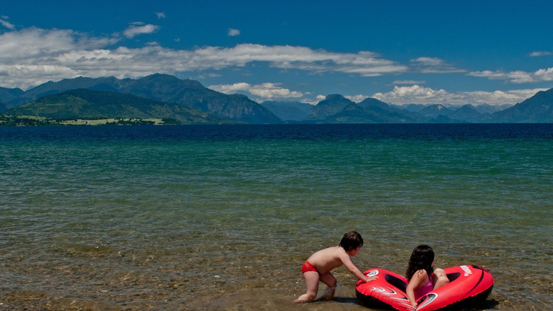 Habilitan ocho playas en torno al Lago Ranco