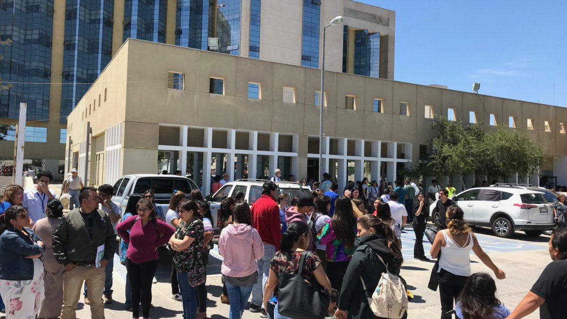 Realizan simulacro de incendio en el Hospital de Copiapó