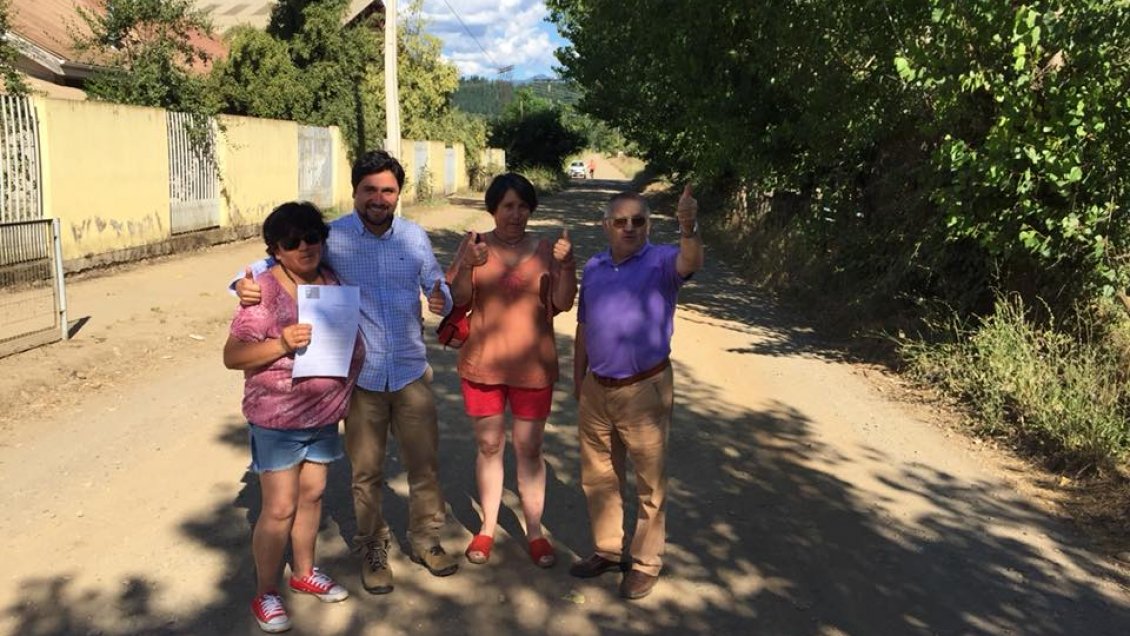 Colbún priorizará pavimentos participativos en lugar de fuegos artificiales para Año Nuevo