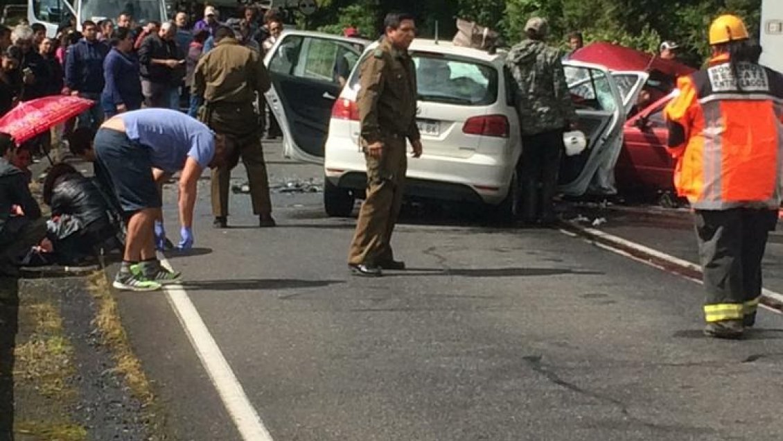 Accidentes carreteros dejan varios lesionados en la comuna de Puyehue y Frutillar