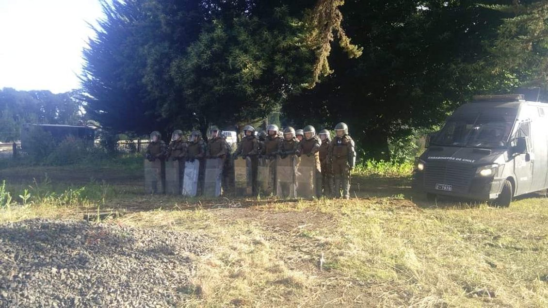 Comunidades mapuche denunciaron disparos de Carabineros en Ercilla