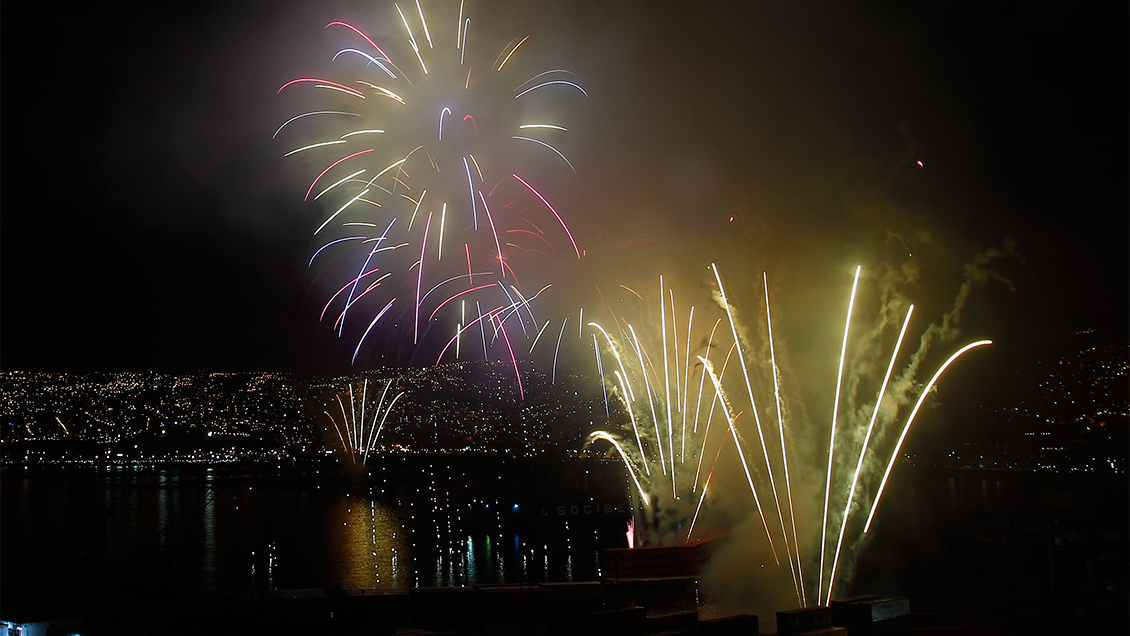 Chile despidió el año viejo y abrazó el 2019