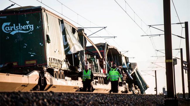 Temporal en Dinamarca causó mortal accidente ferroviario