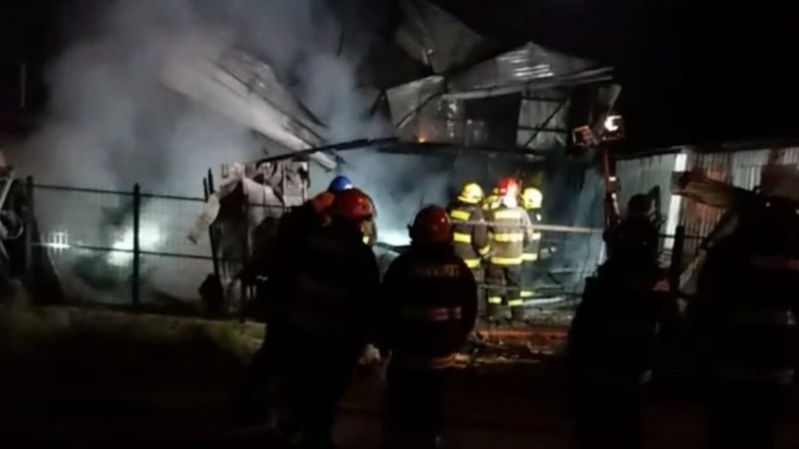 Incendio en una casa dejó una persona fallecida en la Región de Los Lagos