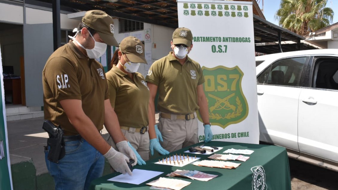 Un celular permitió la detención de integrantes de una banda criminal que operaba en Arica