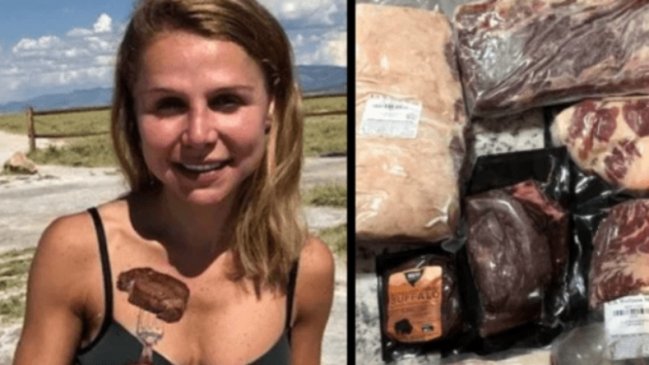 Era vegetariana hasta que la mordió una araña y casi muere