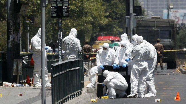 Las reacciones tras la explosión en Santiago Centro