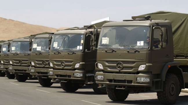 Corte Suprema ordenó al Ejército entregar información sobre adquisición de camiones