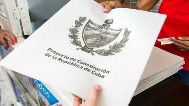 Gobierno cubano publicó texto final de nueva constitución previo al referéndum