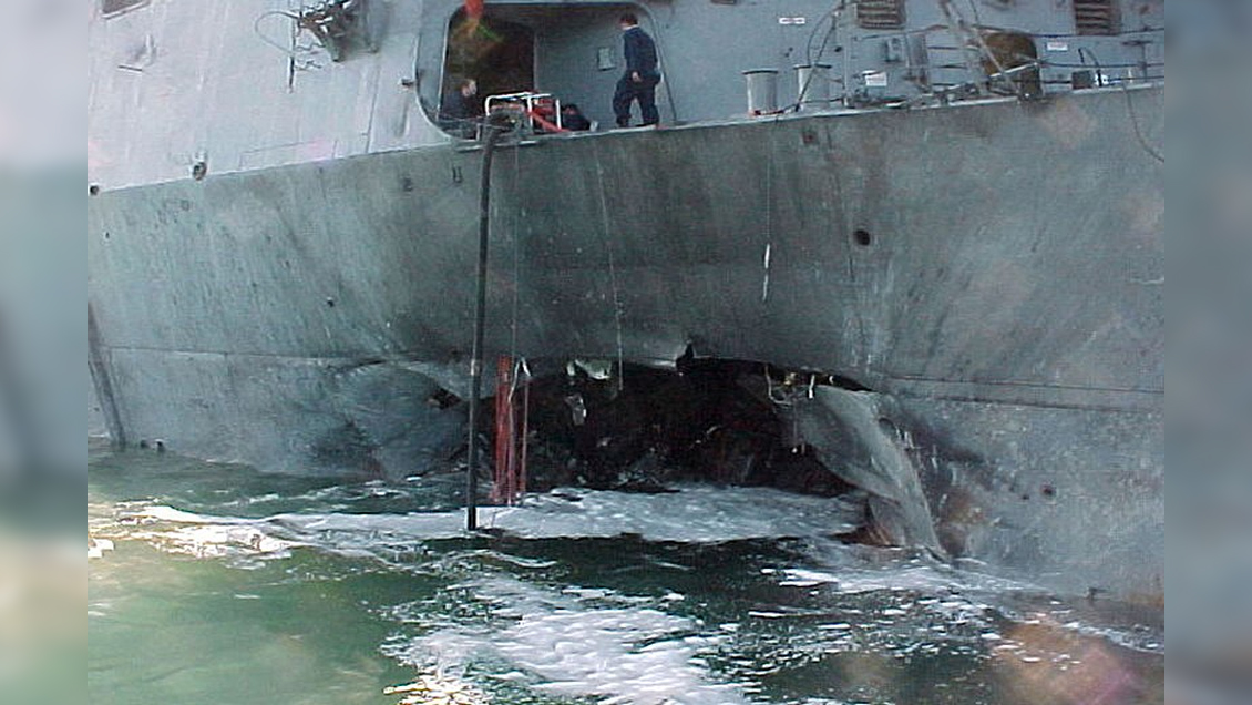 Trump confirmó la muerte del cerebro del atentado al buque USS Cole