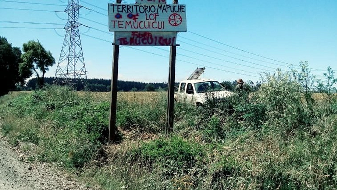 Comuneros mapuche volvieron a tomar fundos en Ercilla