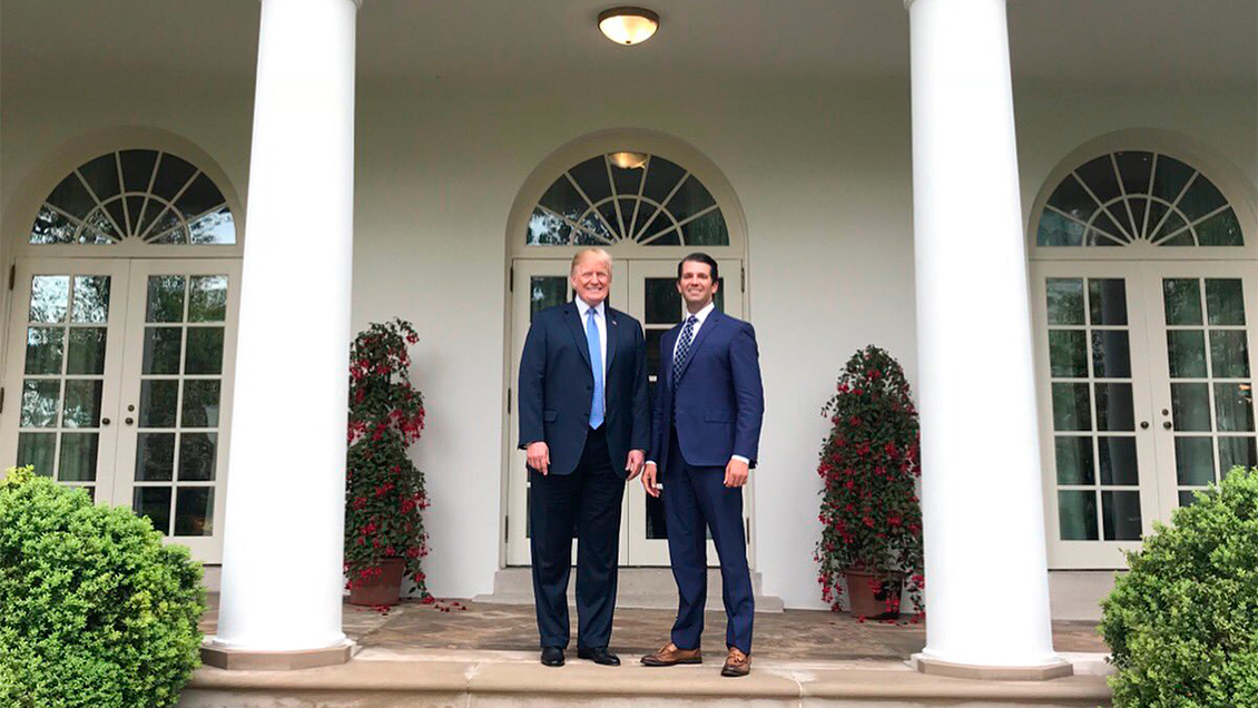 Hijo mayor de Trump defiende los muros porque 