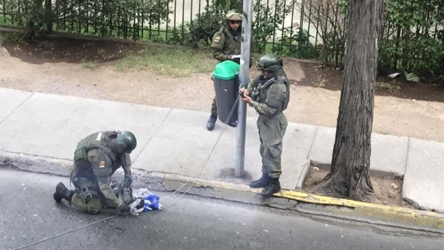 GOPE retiró objeto sospechoso encontrado afuera de Radio Cooperativa