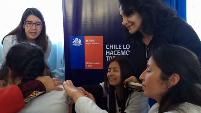 Ñuble ocupa segundo lugar nacional en vacunación contra el papiloma humano