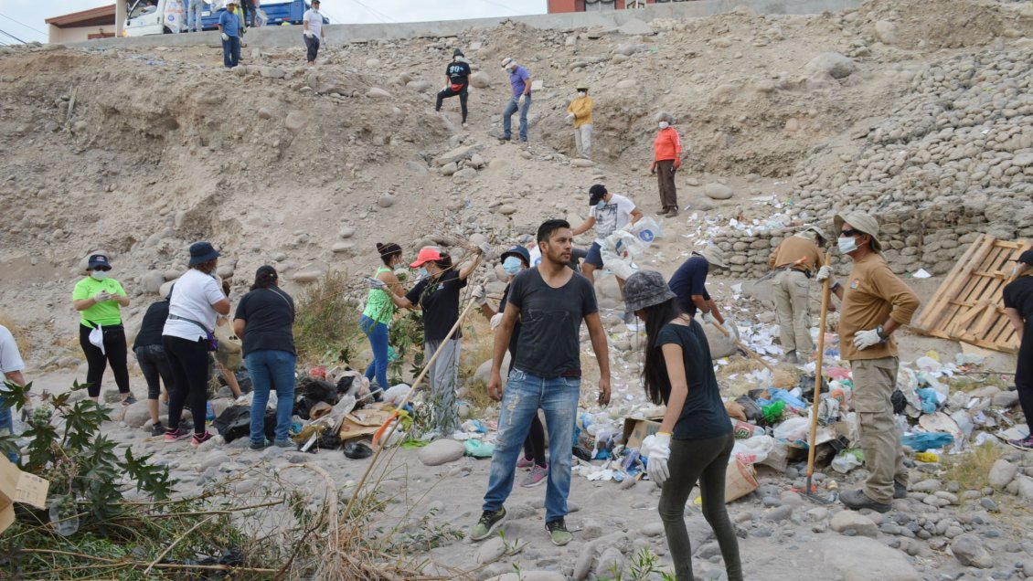 Arica: Preparan el primer mega operativo de limpieza del río San José de 2019