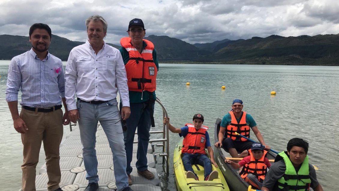 Comuna de Colbún inauguró complejo turístico Balneario Machicura