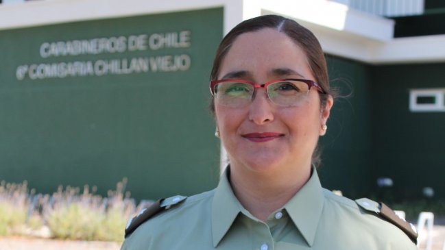 Mujer oficial asume por primera vez jefatura de Comisaría de Chillán Viejo