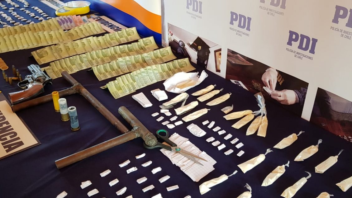 Allanan 13 domicilios por microtráfico en Alto Hospicio