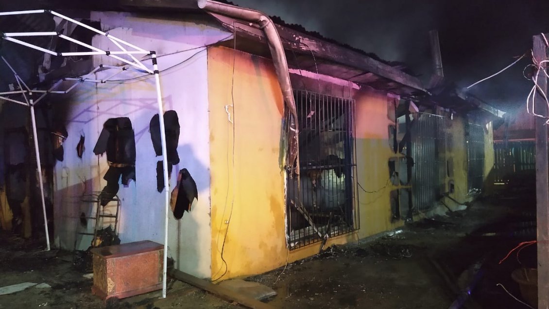 Incendio dejó una mujer fallecida en Quilpué