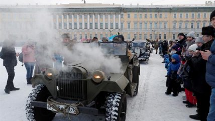   Rusia conmemora los 75 años de la liberación de Leningrado 